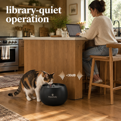The First Ever Japanese-Engineered Wireless Cat Fountain