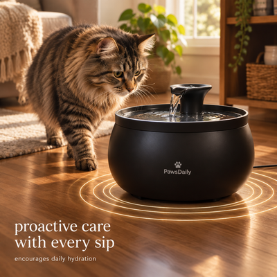 The First Ever Japanese-Engineered Wireless Cat Fountain