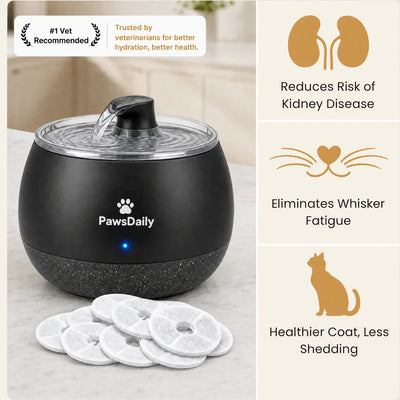 The First Ever Japanese-Engineered Wireless Cat Fountain